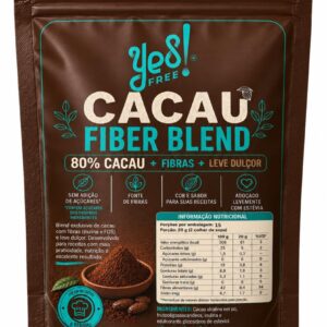 Cacau Fiber Blend  80% cacau - 300gr.